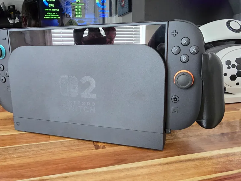 Switch 2 Ergonomic Grips - 2 Piece - Dockable
