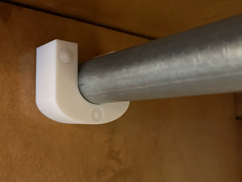 Clothing Rod Supports