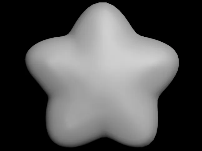 圆滑的五角星（Sleek pentagram）