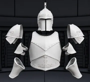 Modelo para impresión 3D: FARAAM ARMOR — vista de referencia 4