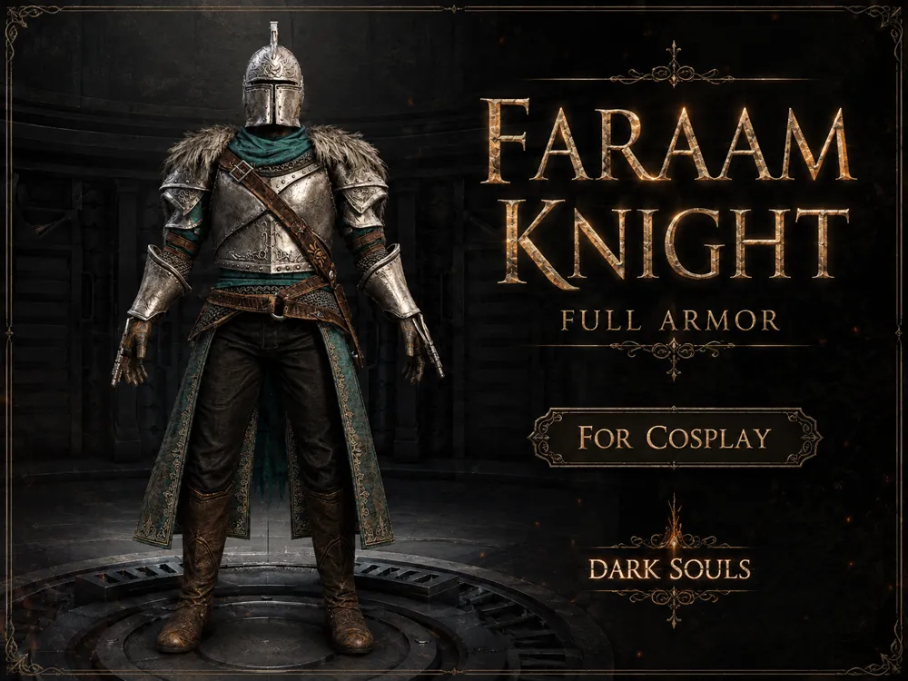 Modelo para impresión 3D: FARAAM ARMOR. Referencia del modelo original.
