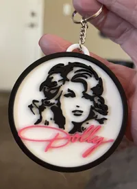 50% Keychain version 0.2mm layer, 2 walls, 7% infill