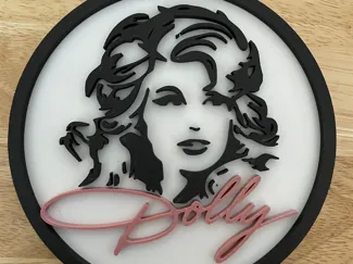 Dolly Parton Medallion