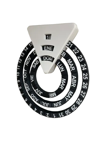 ROTATING CALENDAR - Free 3D Print Model - MakerWorld