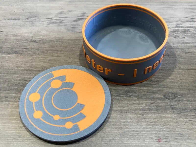 Murderbot "Check the Perimeter" Trinket Box