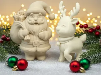 Das kleine Weihnachts-Rentier