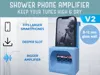 v2 - (v)amped'up - Larger slot & amplifier - 8-12 mm glass