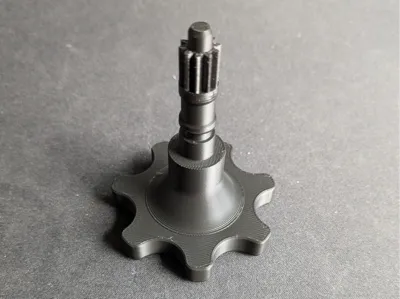 Pinion shaft for Parkside laser level tripod