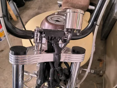 Harley Fork Lock Screw Covers