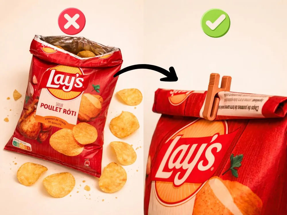 Reusable Bag Clip – Easy 3D Print - MakerWorld 3D Model | 3Drop