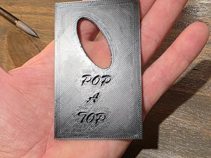 Card Style Bottle Opener