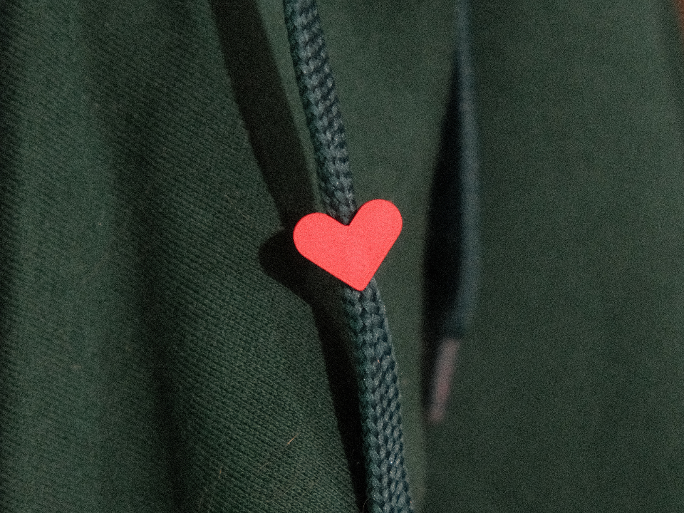 Zelda TotK heart drawstring bead for hoodies