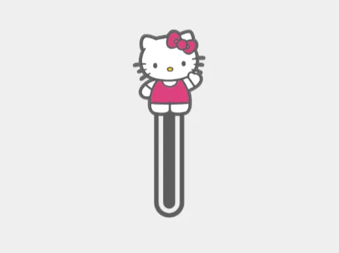 Hello Kitty Bookmark