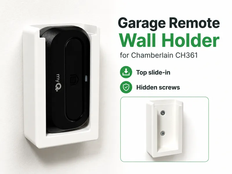 Chamberlain CH361 Garage Door Remote Holder