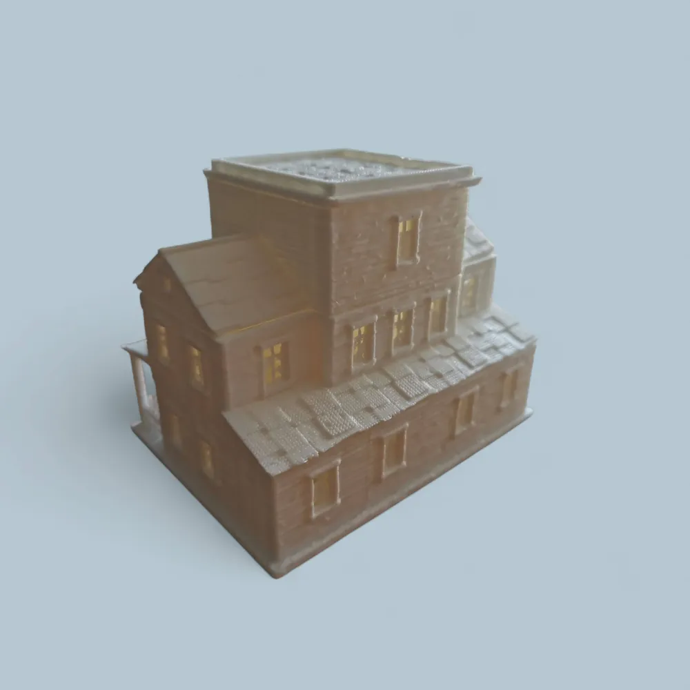 Wild West Series / House 2 by Topi MakerWorld: Download Free 3D Models