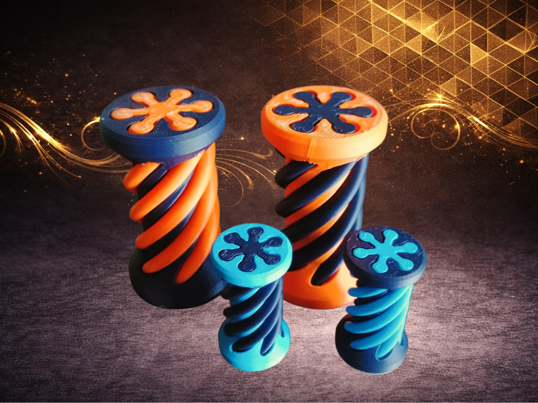 Spiral Fidget Toy - Vortex Zylinder 