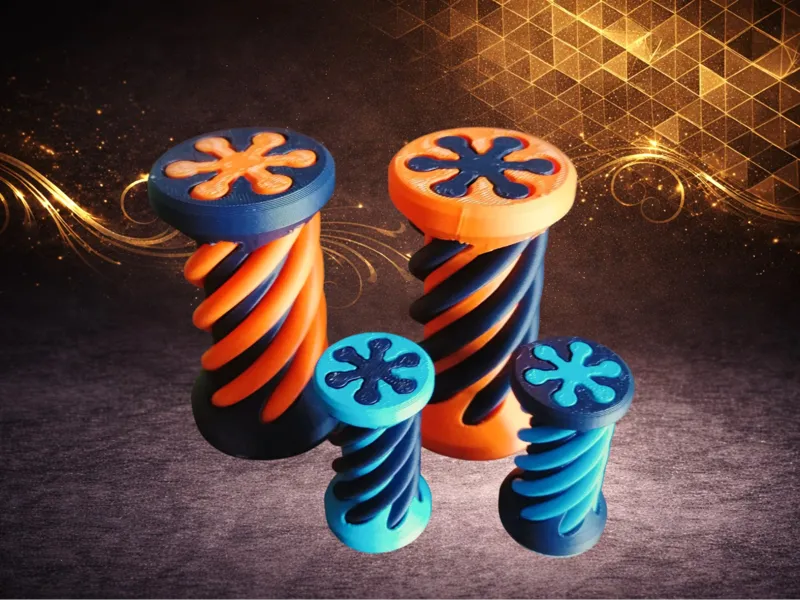 Spiral Fidget Toy - Vortex Zylinder 