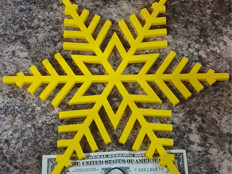 Snowflake Ornament & Assembly