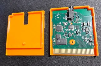 Orange FM Gameboy Cartridge Shell