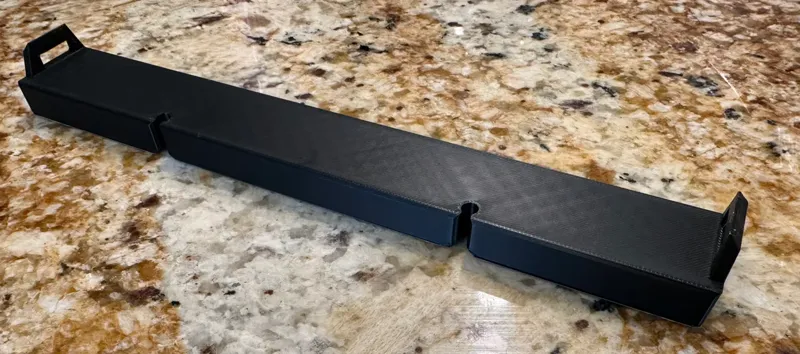 Nissan Titan center console spacer.