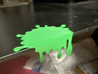 Coulure décorative façon slime — Halloween — photo 1