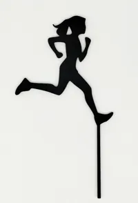 Figurine coureur pour gâteau — photo 3