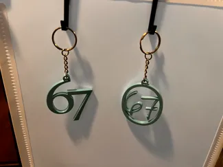 67 Keychain