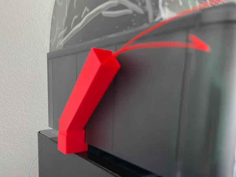P1S AMS line poop bin