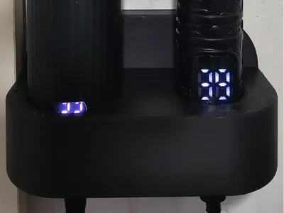 Wall mount for Glaker clipper/trimmer set