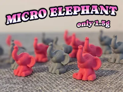 Micro Elephant - Micro Animals