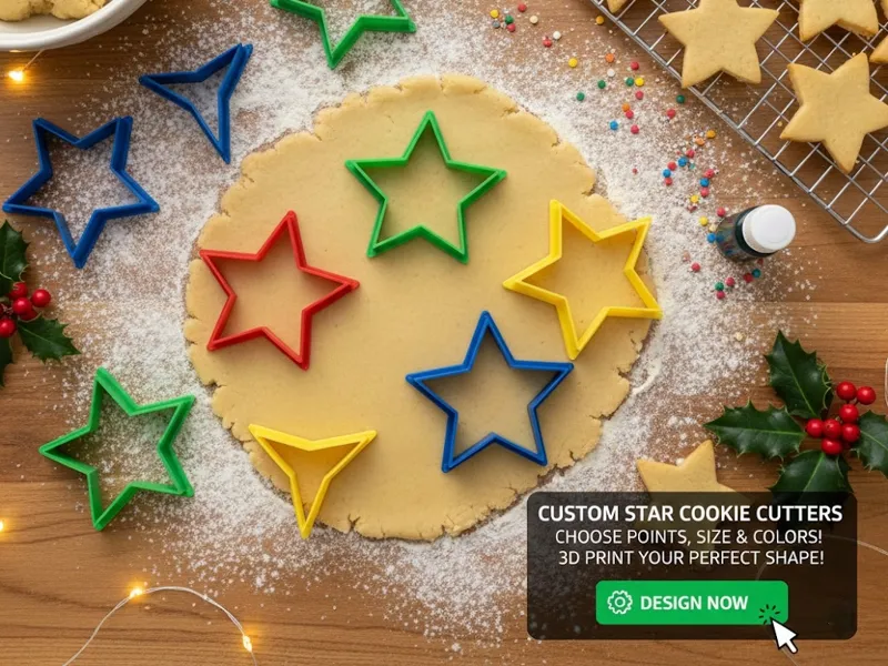 Ultimate Customizeable Star Cookie Cutter