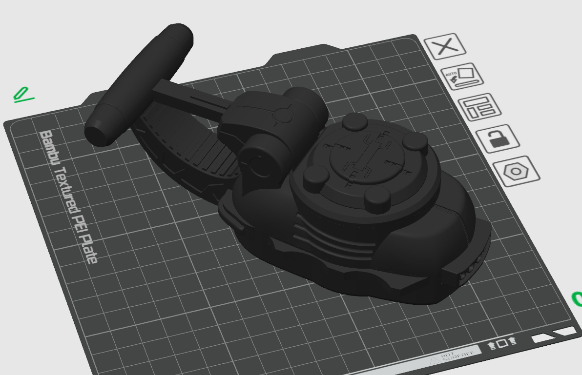 Miniatura 2 do modelo 3D 假面骑士甲斗超越昆虫仪多色可动版本