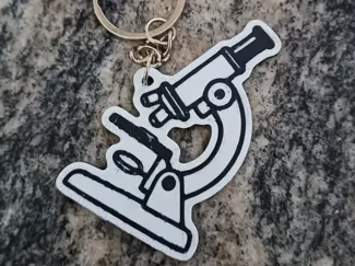 Chaveiro Microscópio