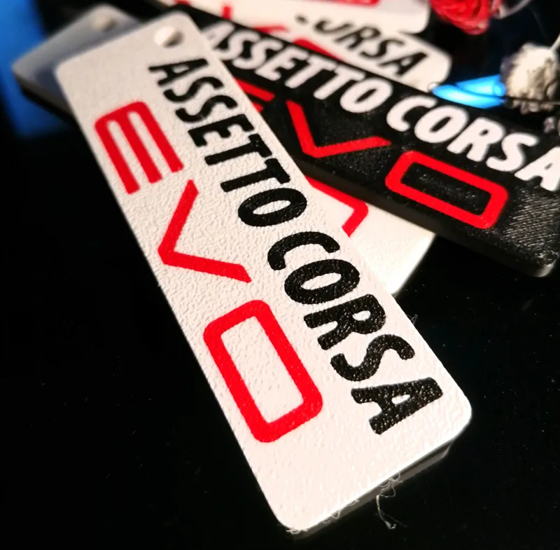 Assetto Corsa Evo Keychain