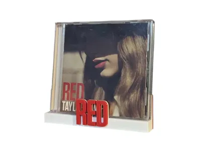 Red Taylor Swift CD Shelf