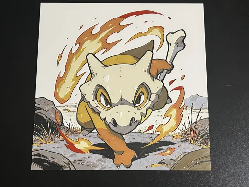 Cubone Pokemon Hueforge