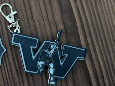 Westminster College Keychain