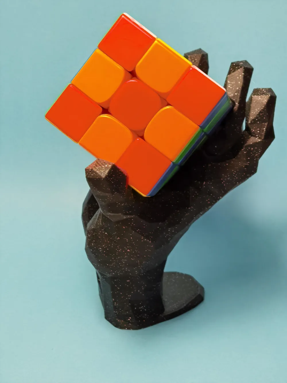 Poly Thing Low Poly Thing Rubikswürfel-Halter Remixt von mishan MakerWorld ...
