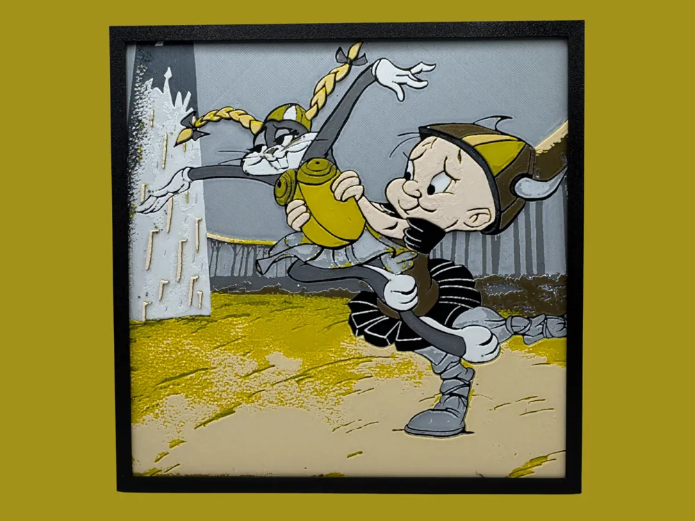 Looney Tunes - Bugs Bunny & Elmer Fudd