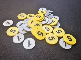 Catan Starfarers Duel Coins