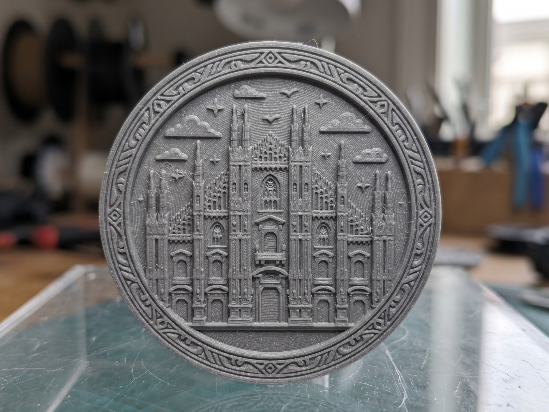 Medaglione del Duomo di Milano