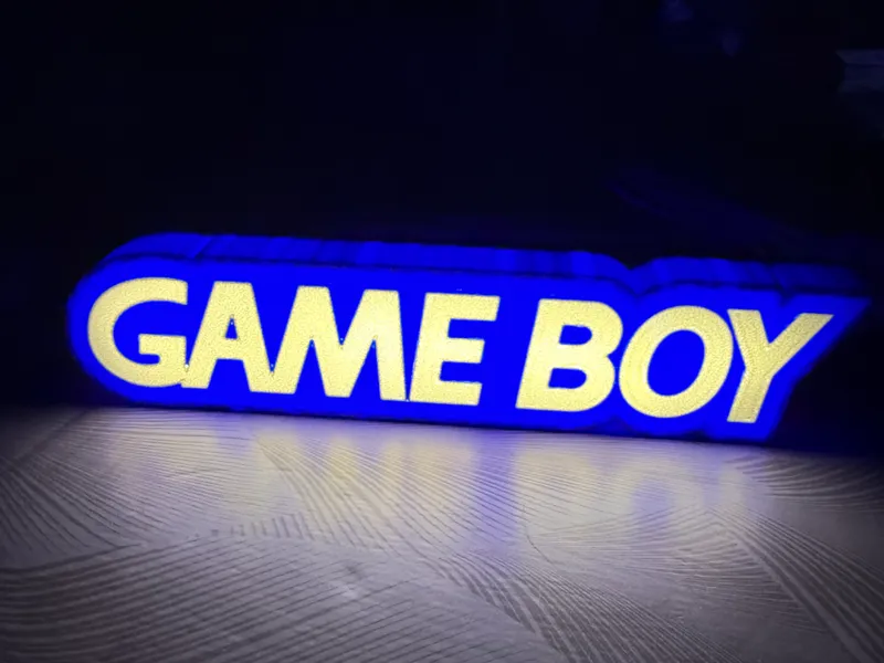 GameBoy Lightbox Deco Model
