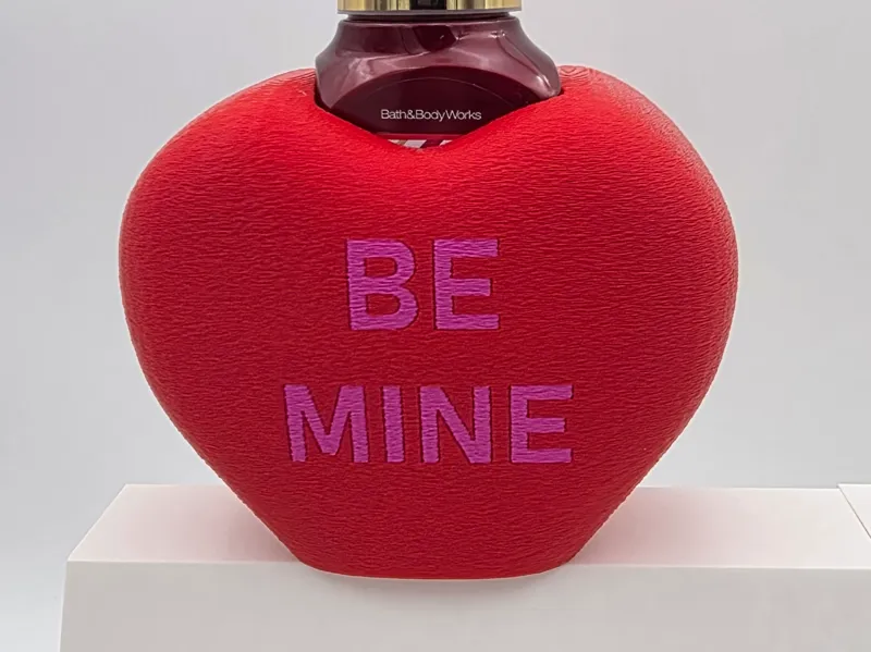 Be mine heart bath and body works soap holder