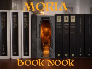 Khazad-Dum Book Nook, Moria Diorama
