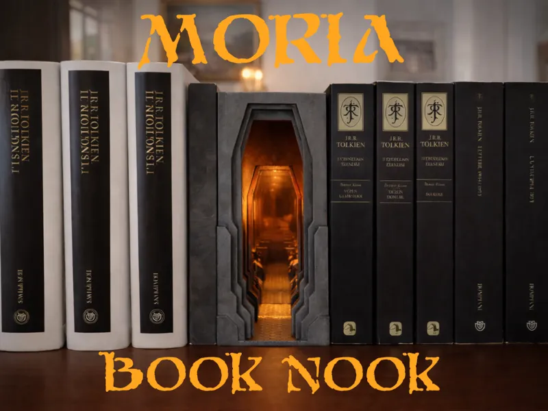 Khazad-Dum Book Nook, Moria Diorama