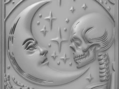 The Moon Tarot Card