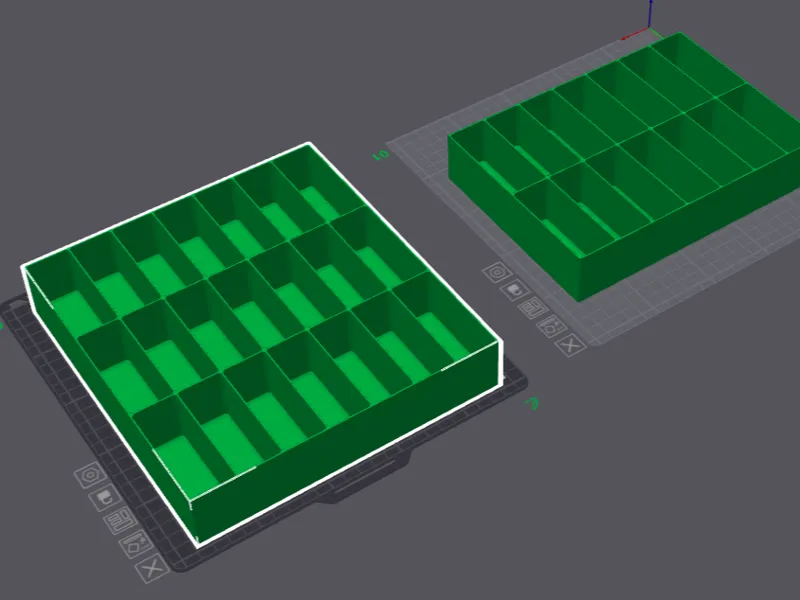 resistor tray