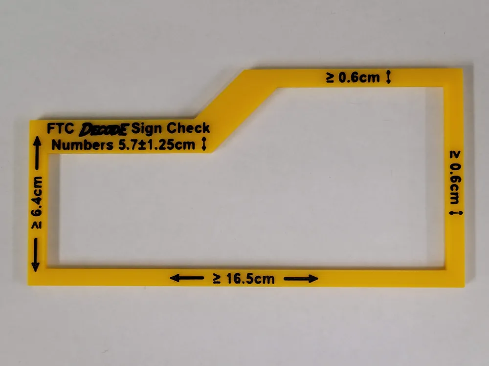 FIRST FTC Decode Ferramenta de Inspeção de Sinal - Modelo gratuito para ...