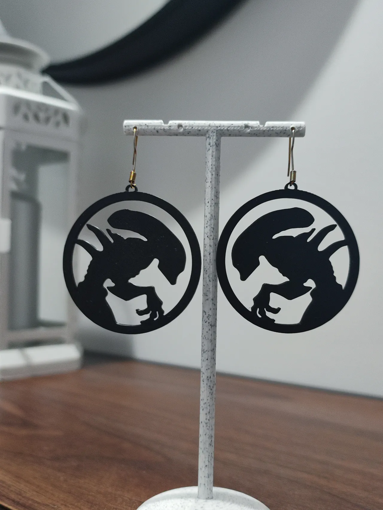Aretes Protocolo Xenomorfo view 2