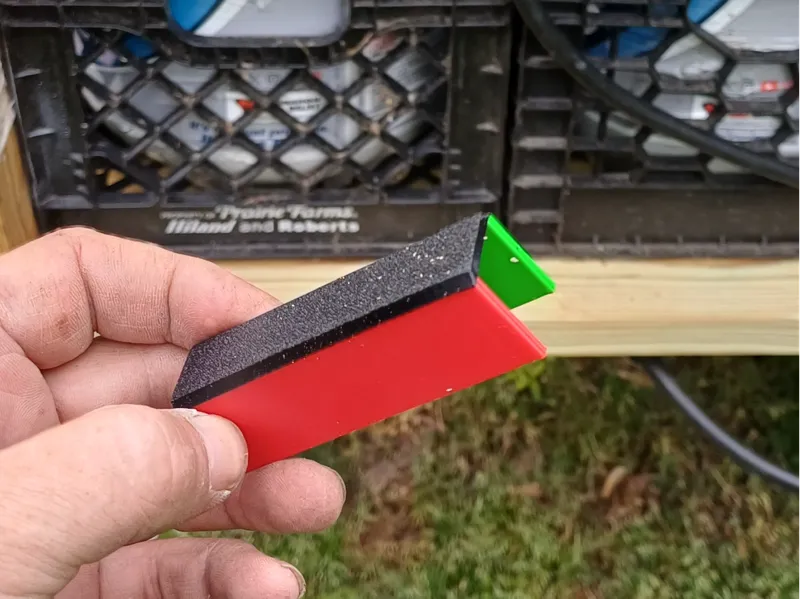 Milk Crate Tags for propane storage